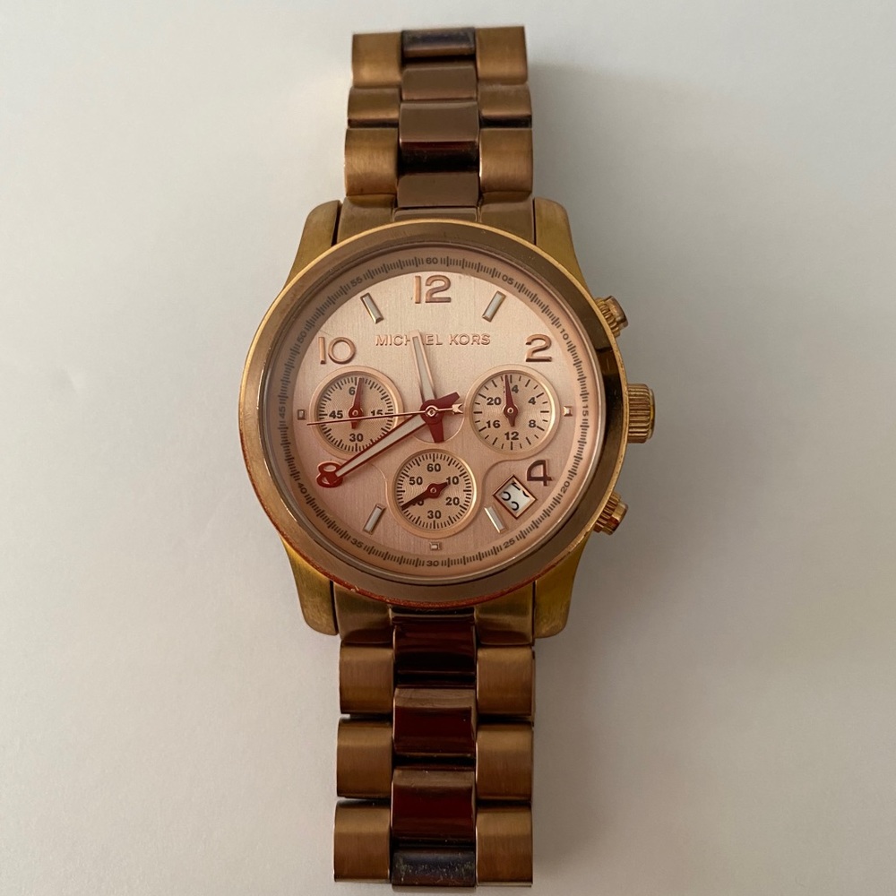 Michael Kors Women’s MK5128 Rose Gold Watch